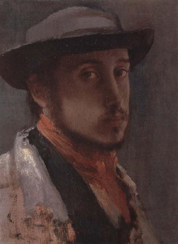 Edgar Degas Self-Portrait oil painting picture